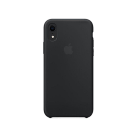 iPhone Xr Silicone Case Black