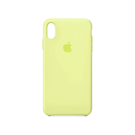 iPhone Xr Silicone Case Mellow Yellow