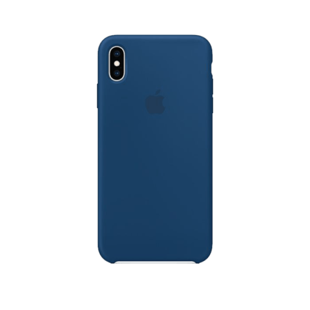 iPhone Xs Max Silicone Case Blue Horizon