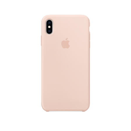 iPhone Xs Max Silicone Case Pink Sand