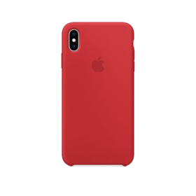 iPhone Xs Max Silicone Case (Product) RED