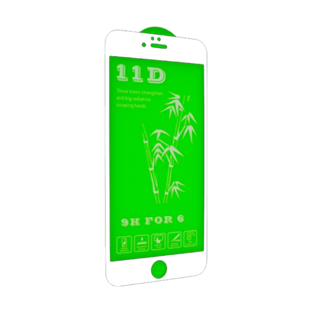 Захисне скло 11D для iPhone 6&6s White