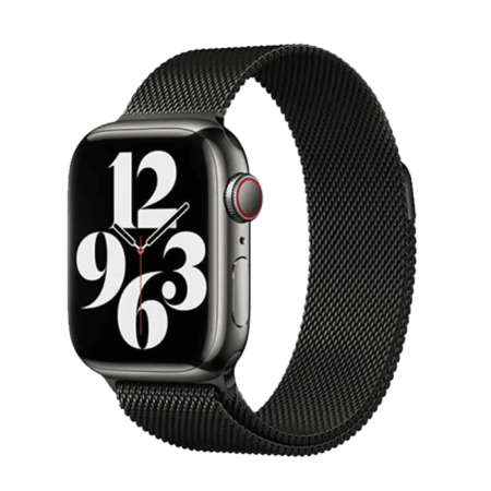 Original ремінець для Apple Watch 42/44/45mm Milanise Loop Black