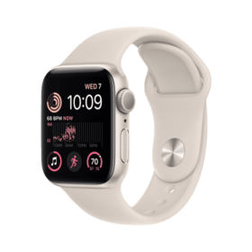 Apple Watch SE 2 40mm Starlight Aluminum Case with Sport Band