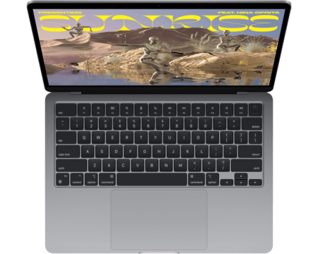 MacBook Air 13 Retina Space Gray 256GB with Apple M2 2022 8GB RAM