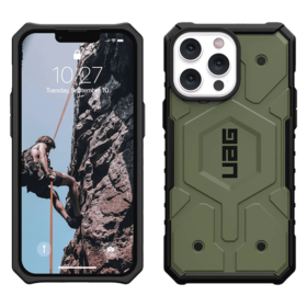 Pathfinder case UAG with MagSafe for iPhone 13 Pro Max Green