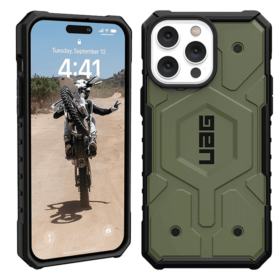 Pathfinder case UAG with MagSafe for iPhone 14 Pro Green
