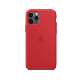iPhone 11 Pro Max Silicone Case (Product) RED