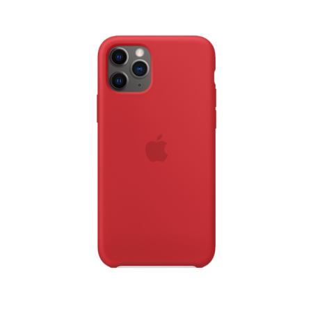 iPhone 11 Pro Max Silicone Case (Product) RED