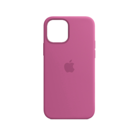 iPhone 12 mini Silicone Case Raspberry