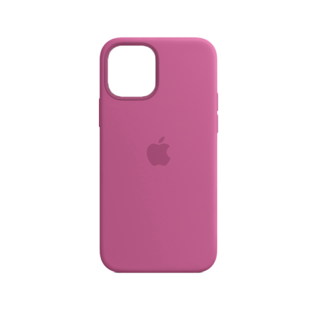 iPhone 12 mini Silicone Case Raspberry