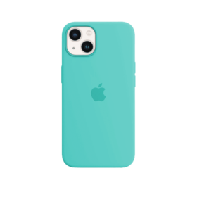 iPhone 13 mini Silicone Case Marine Green