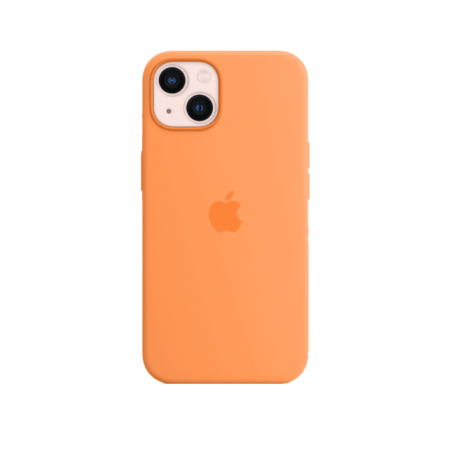 iPhone 13 mini Silicone Case Orange