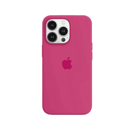 iPhone 13 Pro Max Silicone Case Raspberry