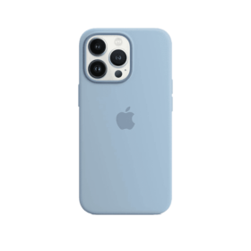 iPhone 13 Pro Max Silicone Case Sky Blue