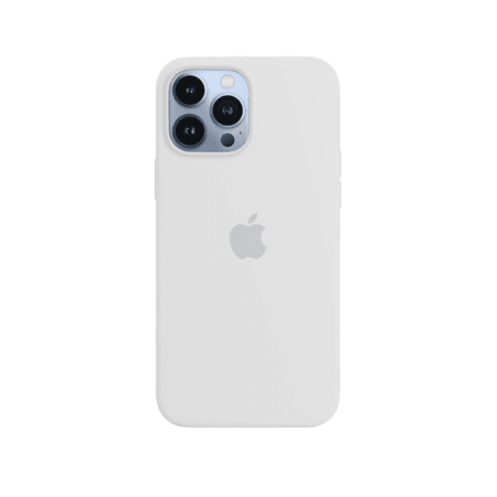iPhone 13 Pro Max Silicone Case White