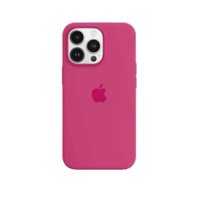iPhone 13 pro Silicone Case Raspberry