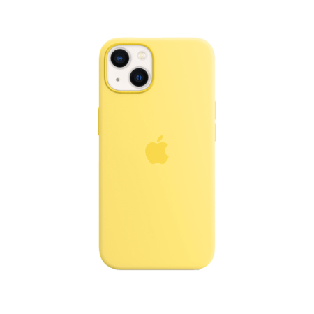iPhone 13 Silicone Case Yellow