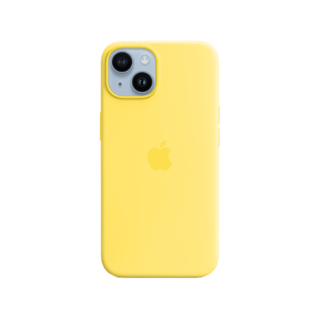 iPhone 14 Plus Silicone Case HQ Canary Yellow