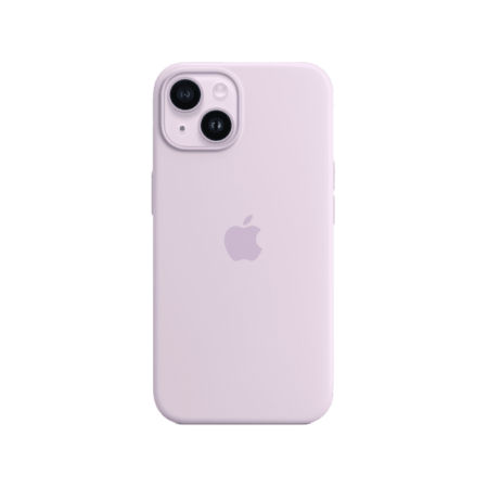 iPhone 14 Plus Silicone Case HQ with MagSafe Lilac