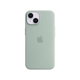 iPhone 14 Plus Silicone Case HQ with MagSafe Succulent