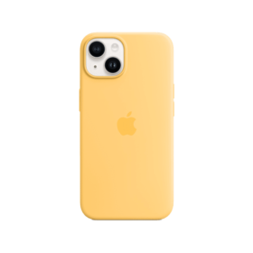 iPhone 14 Plus Silicone Case HQ with MagSafe Sunglow