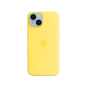 iPhone 14 Plus Silicone Case Yellow