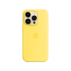 iPhone 14 Pro Max Silicone Case HQ with MagSafe Canary Yellow