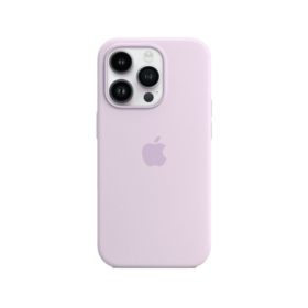 iPhone 14 Pro Max Silicone Case HQ with MagSafe Lilac