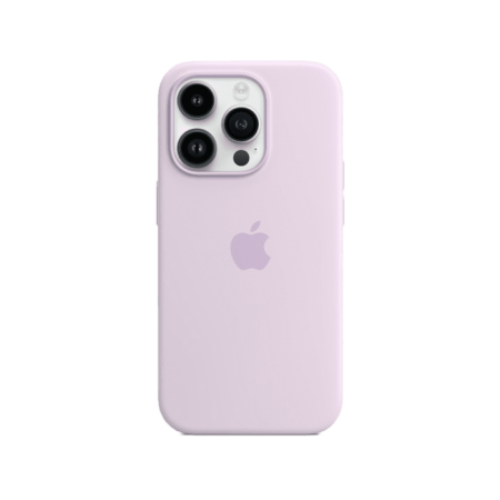 iPhone 14 Pro Max Silicone Case HQ with MagSafe Lilac