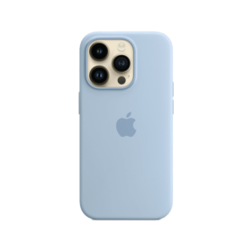 iPhone 14 Pro Max Silicone Case HQ with MagSafe Sky
