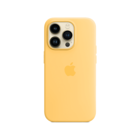 iPhone 14 Pro Max Silicone Case HQ with MagSafe Sunglow