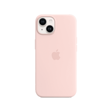 iPhone 14 Silicone Case HQ with MagSafe Chalk Pink