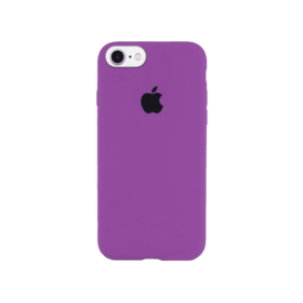 iPhone 7 8 SE 2020 Silicone Case Purple