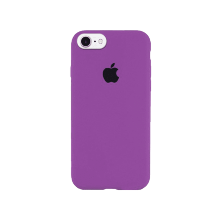 iPhone 7 8 SE 2020 Silicone Case Purple