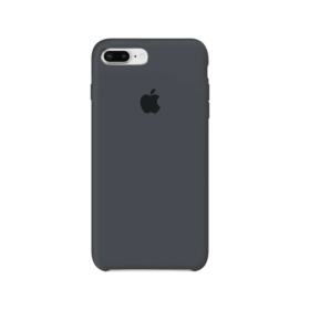 iPhone 7 Plus 8 Plus Silicone Case Gray