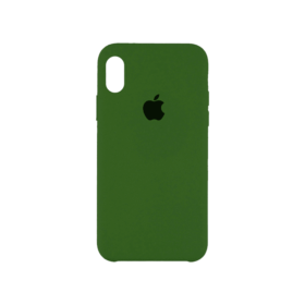 iPhone X Silicone Case Green