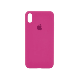 iPhone X Silicone Case Raspberry