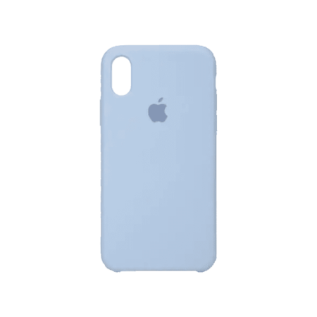 iPhone X Silicone Case Sky Blue