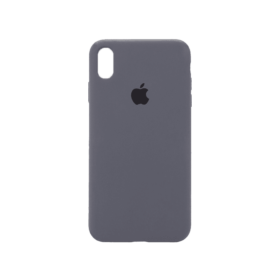 iPhone Xr Silicone Case Gray