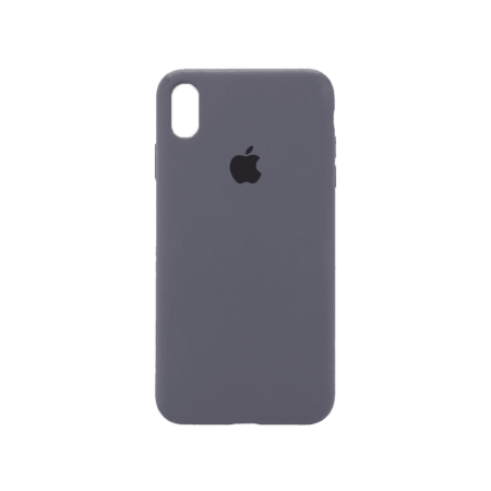 iPhone Xr Silicone Case Gray