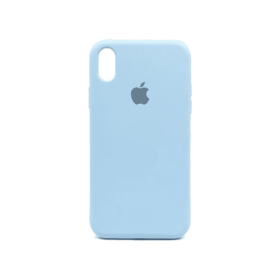 iPhone Xr Silicone Case Sky Blue