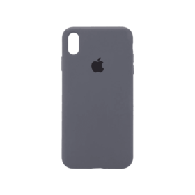 iPhone Xs Max Silicone Case Gray