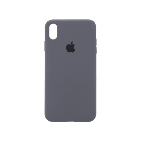 iPhone Xs Max Silicone Case Gray