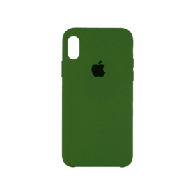 iPhone Xs Max Silicone Case Green