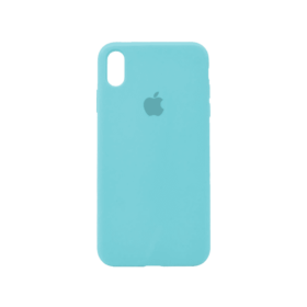 iPhone Xs Max Silicone Case Marine Green