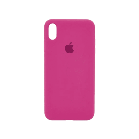 iPhone Xs Max Silicone Case Raspberry