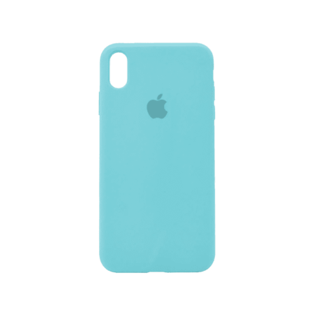 iPhone Xs Silicone Case Marine Green