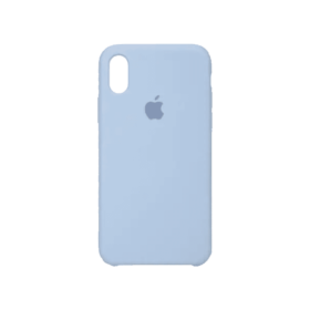 iPhone Xs Silicone Case Sky Blue