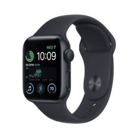 Apple Watch SE 2 40mm Midnight Aluminum Case with Sport Band